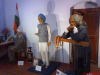 Eminent figures at the wax museum, Ooty